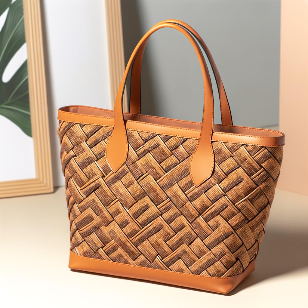 Elevate Your Style with the Elegant Woven Tote Bag: The Perfect Blend of Fashion and Function