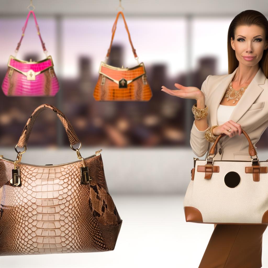 Elevate Your Style: Luxora Croc-Embossed Women’s Handbags and More