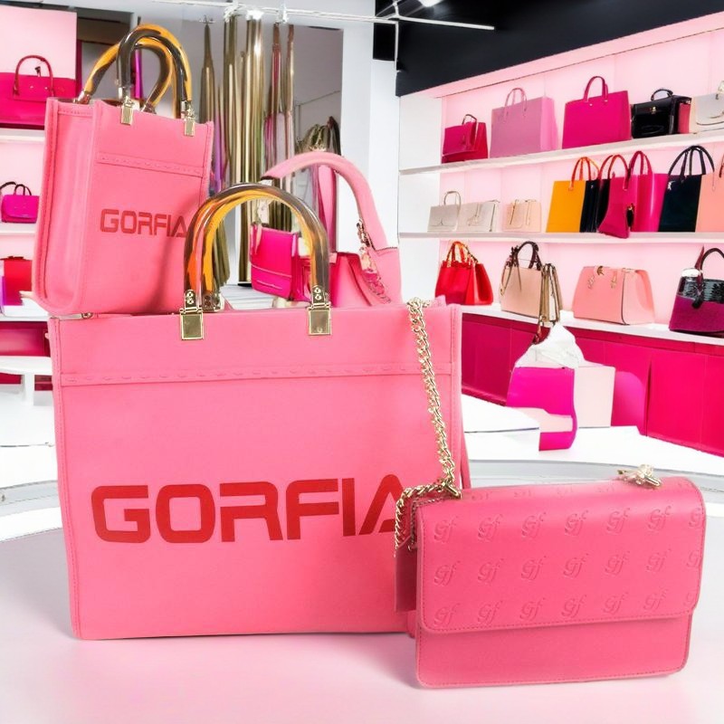 Pink  bags