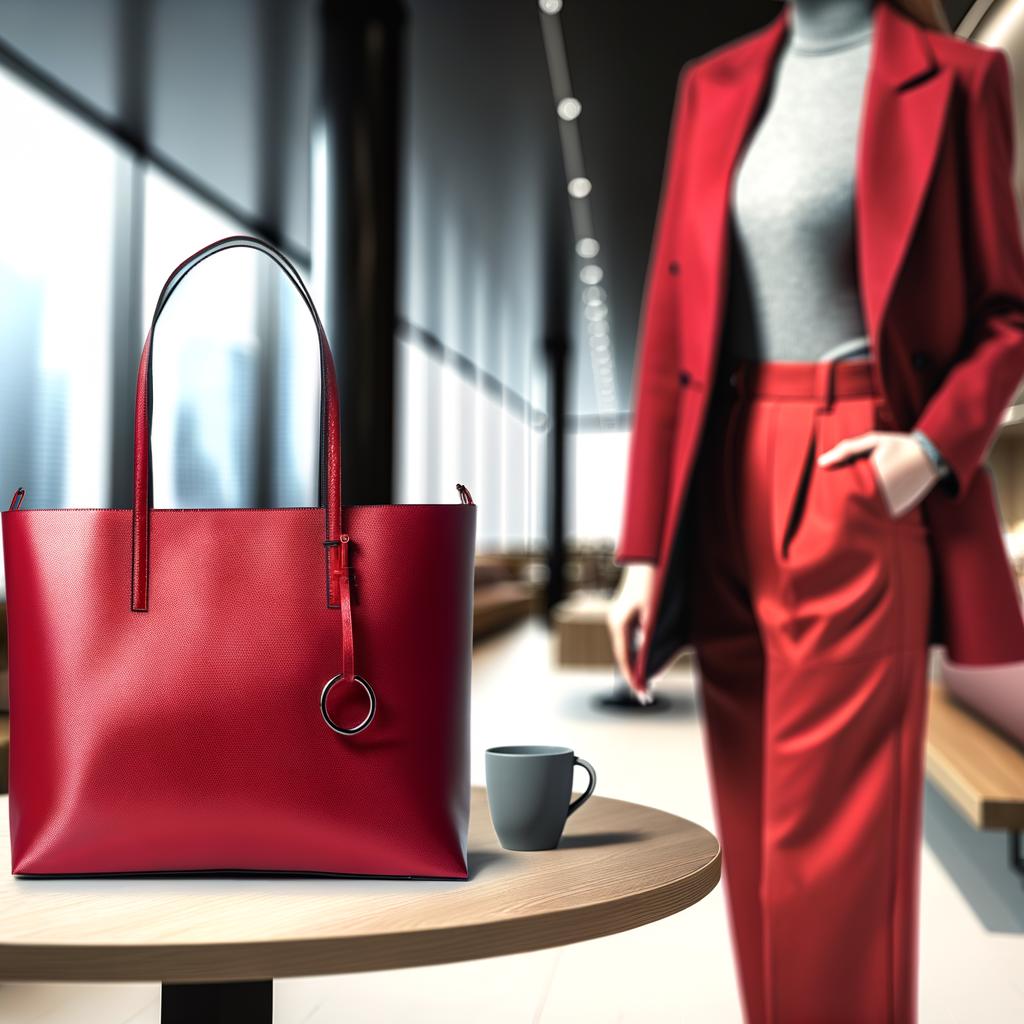 Stay Ahead with the Latest Fashion Trend: Discover the GORFIA Handbag and Crimson Elegance Tote