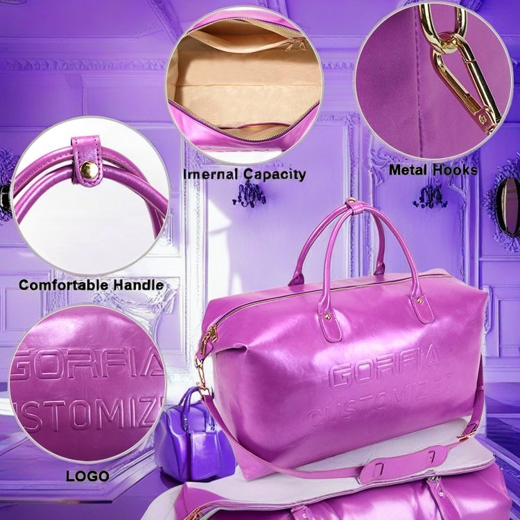 Purple Travel Bag from GORFIA: The Perfect Blend of Style and Functionality