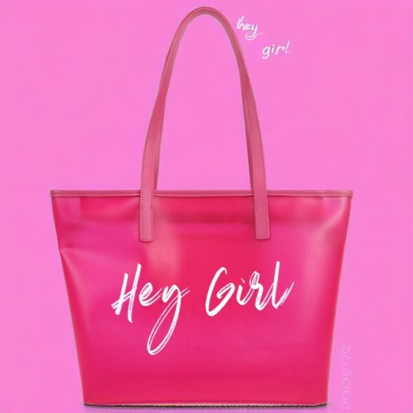 Embrace Your Style with the Pink Beach Bag: The Hey Girl Tote